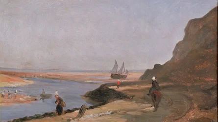 The Estuary at Trouville, 1864