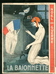 Cover af ""La Baionnette"", satirisk i farver
