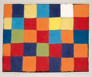 Farvetabel Qu 1, 1930
