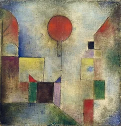 Rød ballon, 1922.