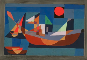 Skibe i hvile, 1927.