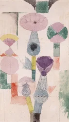 Tidsel Bloom; Distelblute