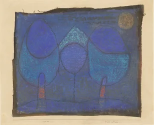 Træer ved vandet, 1933.