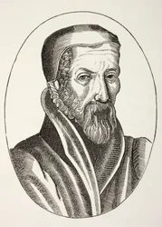 John Knox, ca. 1510 til 1572. Skotsk gejstlig, leder af den protestantiske reformation og grundlægger af den presbyterianske trosretning.