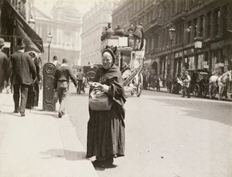 Tændstikssælger, Ludgate Hill, London, 1893