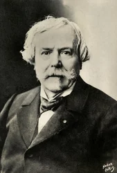 Portræt af Edmond de Goncourt (foto)