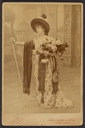 Sarah Bernhardt som Floria i La Tosca