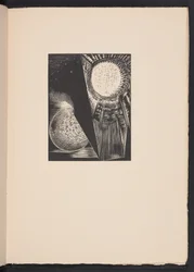 The Sun and the Moon, illustration fra "Images of War... Poems" af Richard Aldington