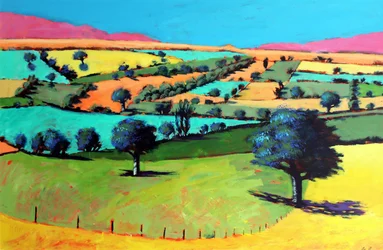 Coombe (akryl om bord)
