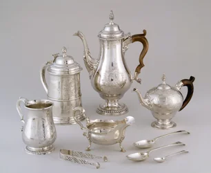 Repræsentative prøver af Paine Tea Service