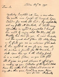 Et brev fra Paul Sandby, 1795 1904