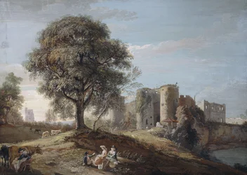 Chepstow Castle, 1790