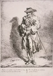 Sælger af flint og stål, Cries of London, 1760