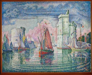 Port de La Rochelle (maleri på lærred)
