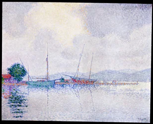 Saint-Tropez, efter stormen, 1895