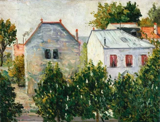 Forstadshave i Asnières, 1883