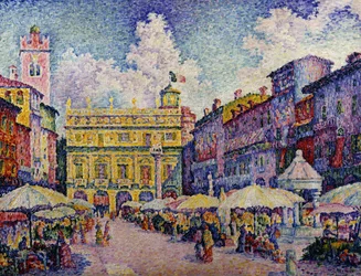 Urtemarkedet, Verona; Place aux Herbes, Verona,