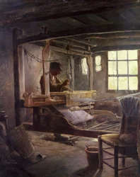 Den bretonske væverske, 1888