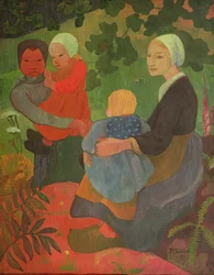 De unge mødre, 1891