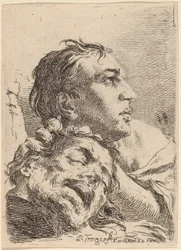 David med Goliats hoved