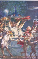 Giv os venlige vogtere, himlen! - hvad var det?, illustration fra The Tempest, 1908