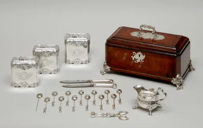 Teudstyr, ca. 1735 (sølv og træ)