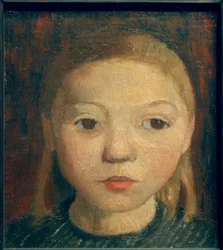 P.Modersohn-Becker, pigehoved