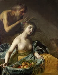 Vertumnus og Pomona, midten af det 17. århundrede (olie på lærred)