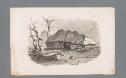 Udsigt til en lade Principper for landskaber (serietitel) Principles de paysages (serietitel)