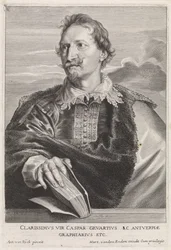 Portræt af juristen Jan-Gaspar Gevartius
