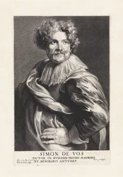 Portræt af maleren Simon de Vos