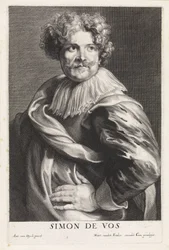 Portræt af maleren Simon de Vos
