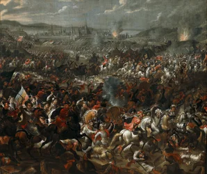 Slaget ved Wien den 12. september 1683, ca 1683-84 (olie på lærred)