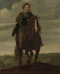 Prins Frederik Hendrik til hest