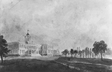Det nye rådhus, New York, 1811-ca. 1813.