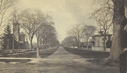 Hillhouse Avenue, 1800-tallet.