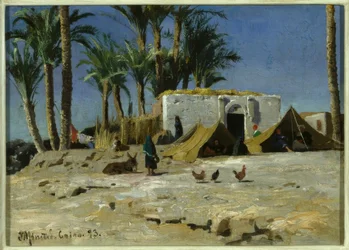 Beduinenlager i Kairo