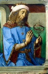 Ptolemæus, alexandrinsk græsk astronom og geograf, slutningen af det 15. århundrede