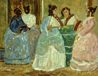 Colonial Scene; Escena Colonial