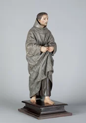 San Diego of Alcala, ca. 1665-70 (polykromt træ)