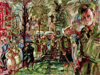 Ottawa, ca. 1943 (olie på lærred)