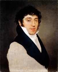 Portræt af Petronio Montanari, af Pelagio Palagi (1775-1860), olie på lærred, 60x48,5 cm