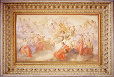 Apollons triumf af Pelagio Palagi (1775-1860)