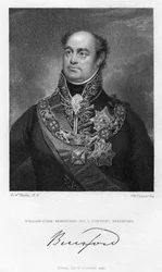 William Beresford, 1. Viscount Beresford, britisk soldat og politiker, 1830.