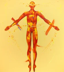 The Resurrection - Station 15 (olie på lærred)