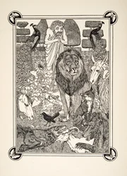 Frontispice, fra A Hundred Fables of Aesop, udgivet i 1903