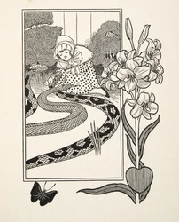 Barnlig fascination, fra A Hundred Anecdotes of Animals, udgivet 1924