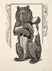 The Bear and Child, fra A Hundred Anecdotes of Animals, pub. 1924