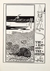 The Rat and the Oyster, fra Fontaine Fables, pub. 1905