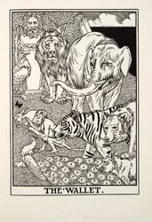 The Wallet, fra Fontaine Fables, pub. 1905